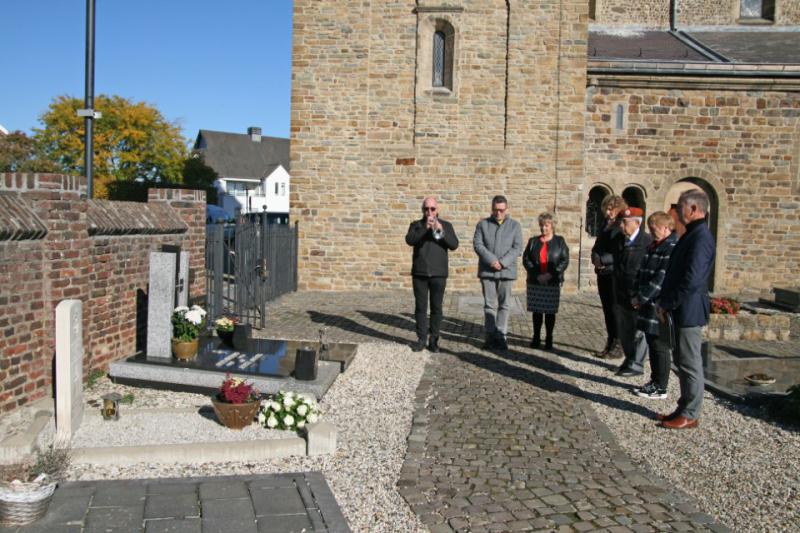 Herdenking kleine monumenten en kerkhof 24-10-2021